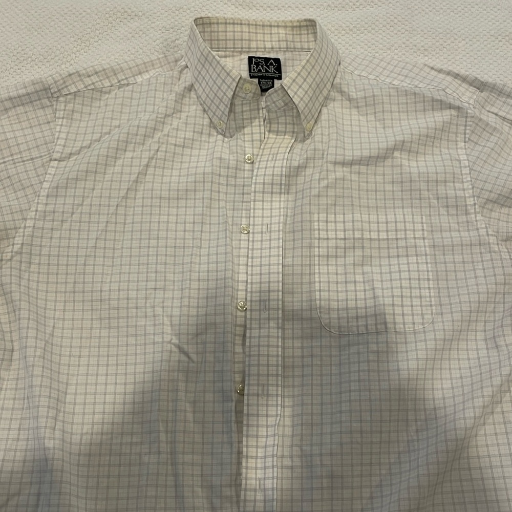 JoS. A. Bank Dress Shirt 17.5-35